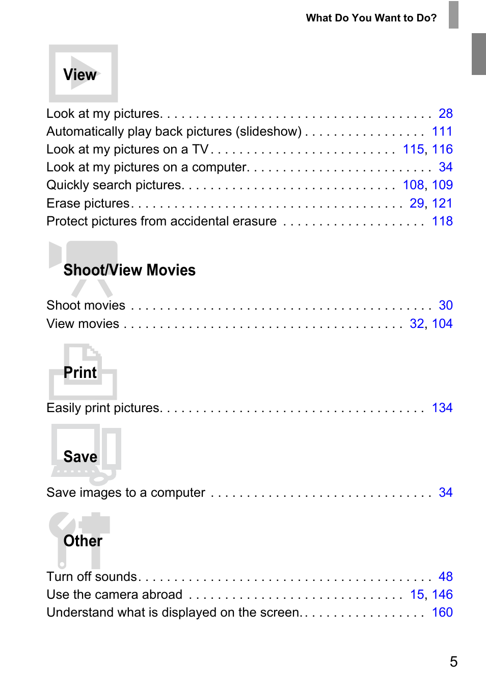 Canon IXUS 130 User Manual | Page 5 / 176