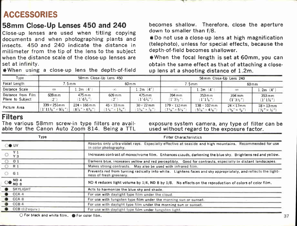 Canon Super 8 814 User Manual | Page 39 / 59