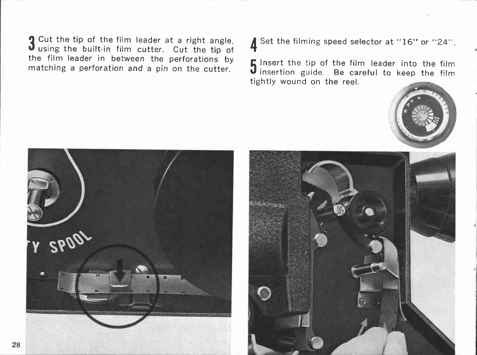 Viewfinder | Canon SCOOPIC 16 User Manual | Page 29 / 67