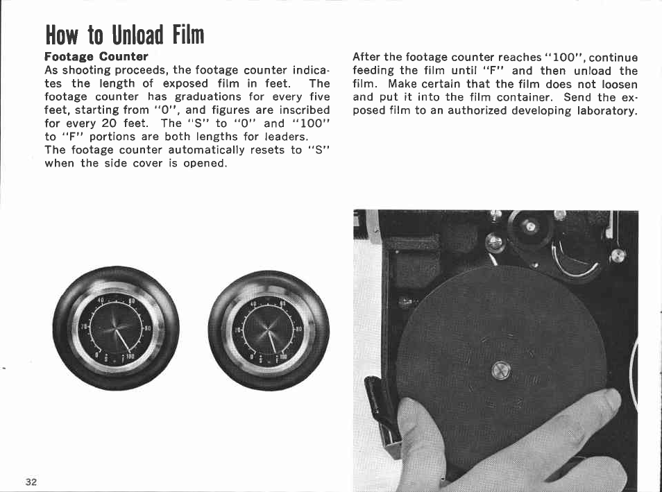 Focusing | Canon SCOOPIC 16 User Manual | Page 33 / 67