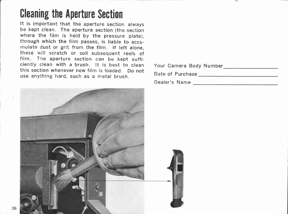 Canon SCOOPIC 16 User Manual | Page 37 / 67