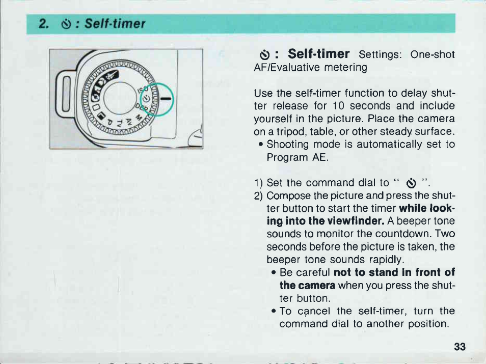 Canon EOS 1000 F User Manual | Page 35 / 105
