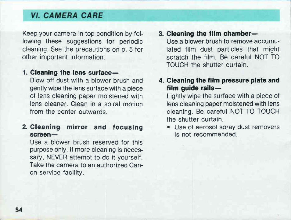 Canon EOS 1000 F User Manual | Page 56 / 105