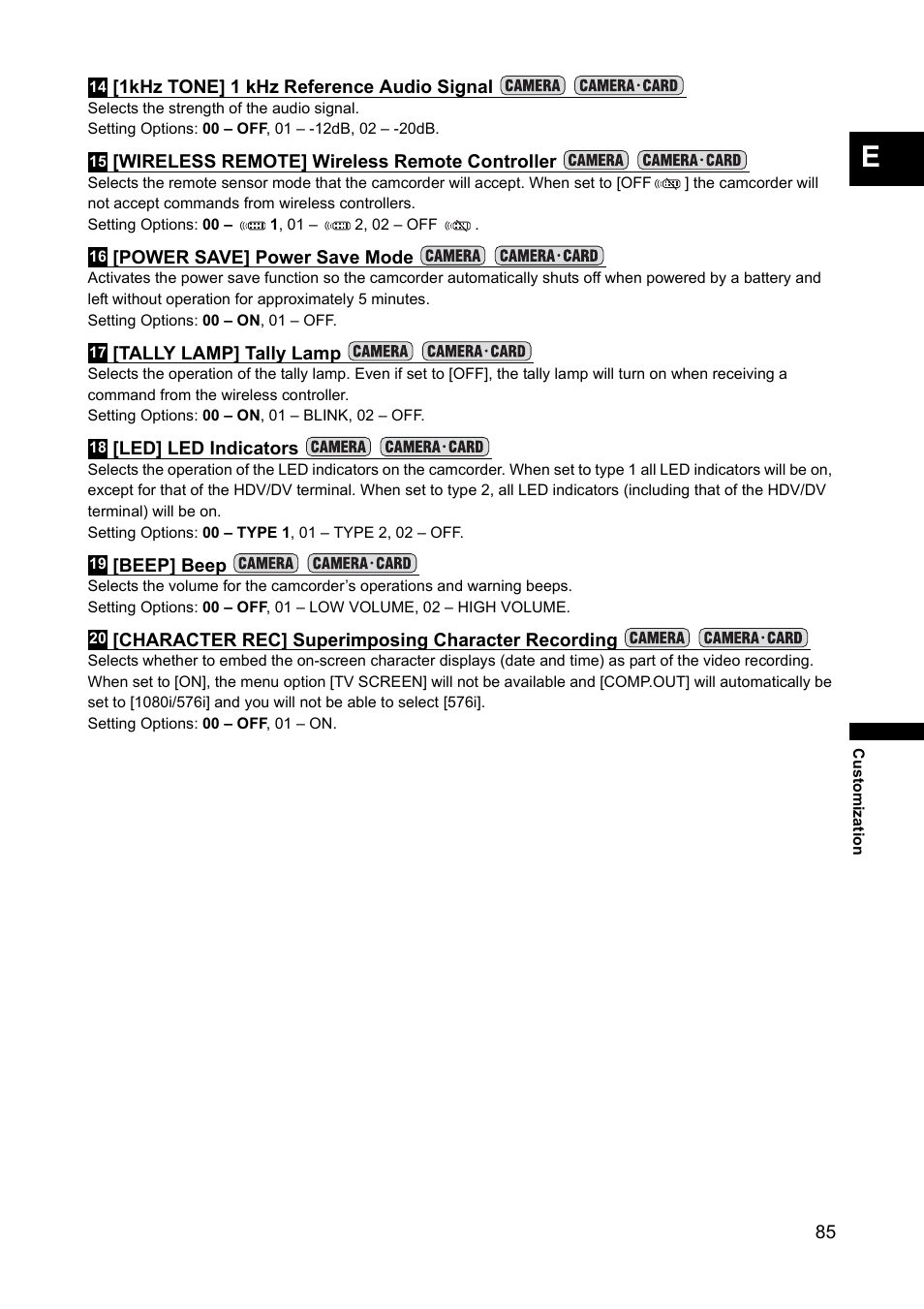Canon XH A1 User Manual | Page 85 / 159