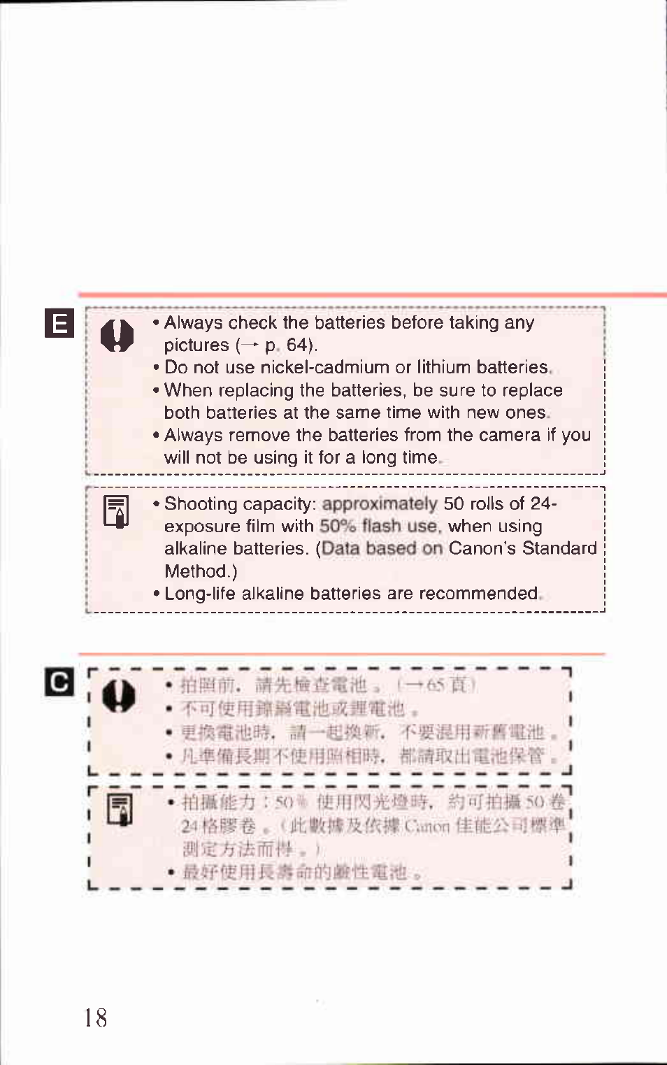Canon AF-8 User Manual | Page 18 / 72