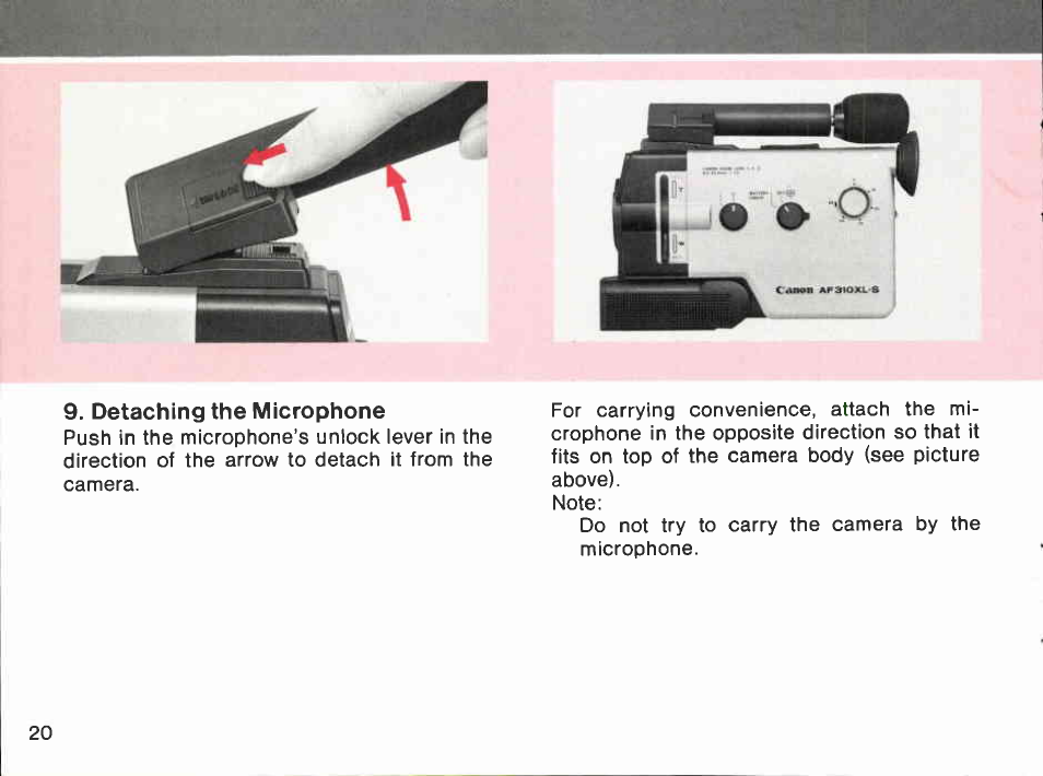 Canon AF310XL User Manual | Page 20 / 66