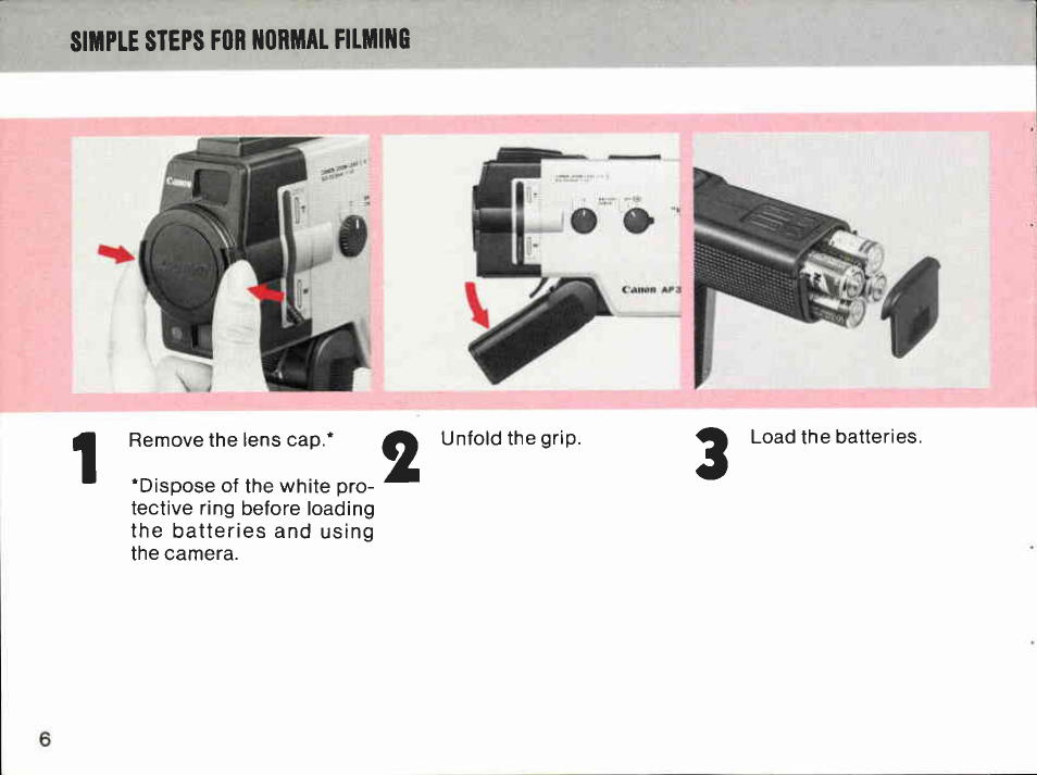 Canon AF310XL User Manual | Page 6 / 66