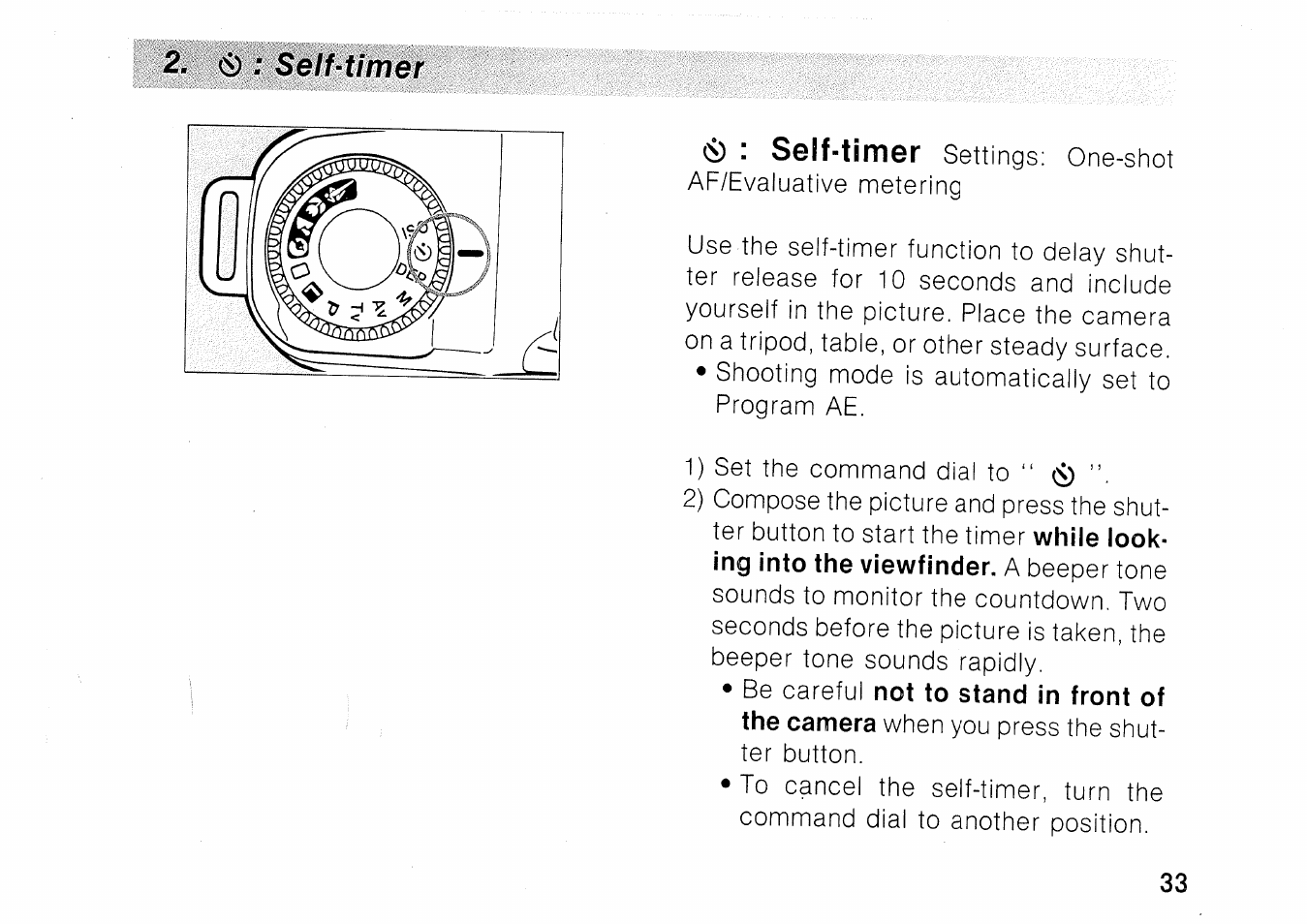 Canon EOS 1000 F User Manual | Page 33 / 102