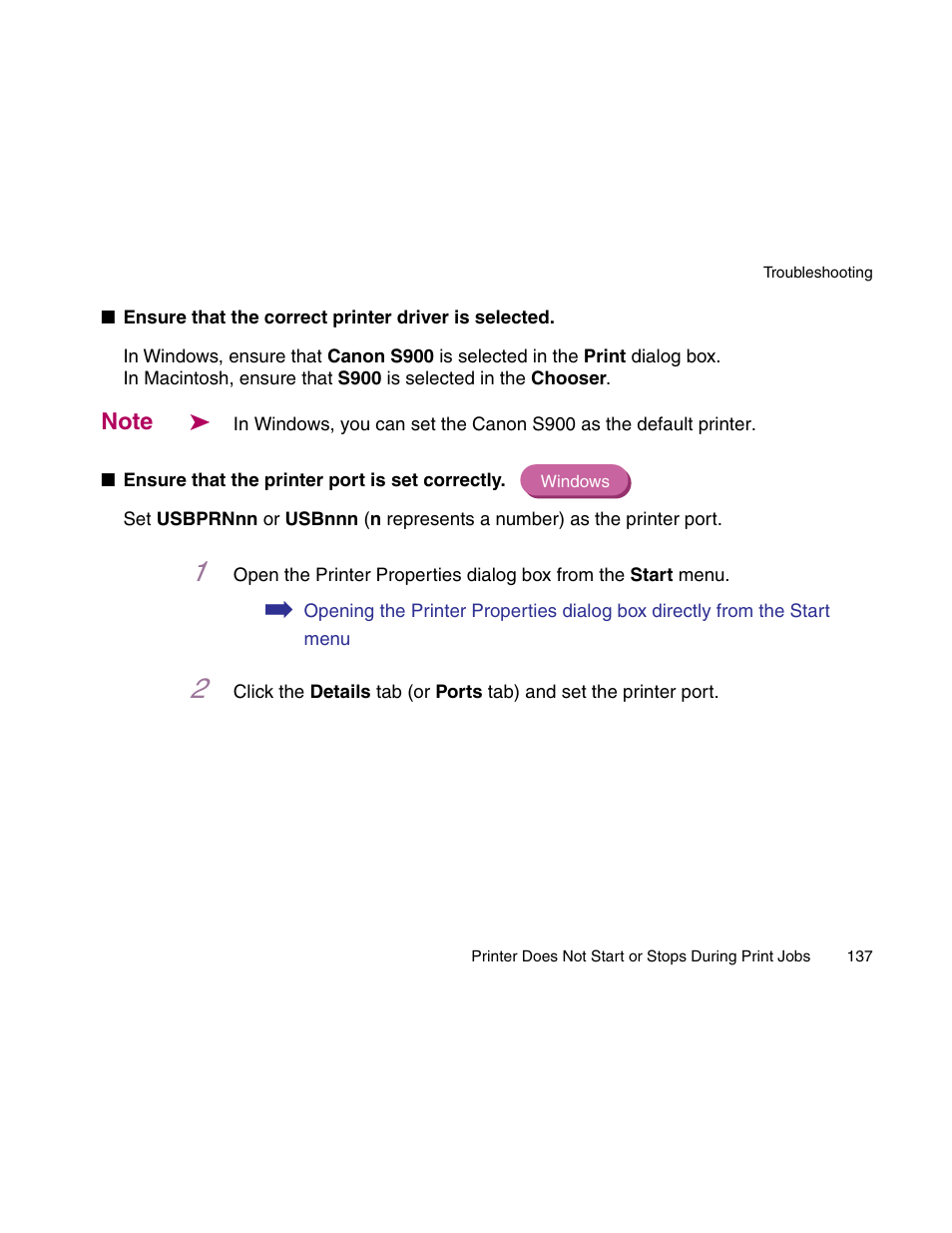 Canon S900 User Manual | Page 137 / 178