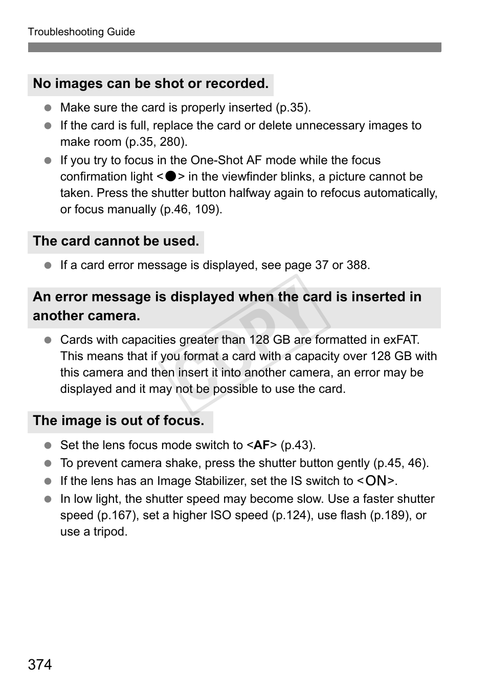Cop y | Canon 1D X User Manual | Page 374 / 420