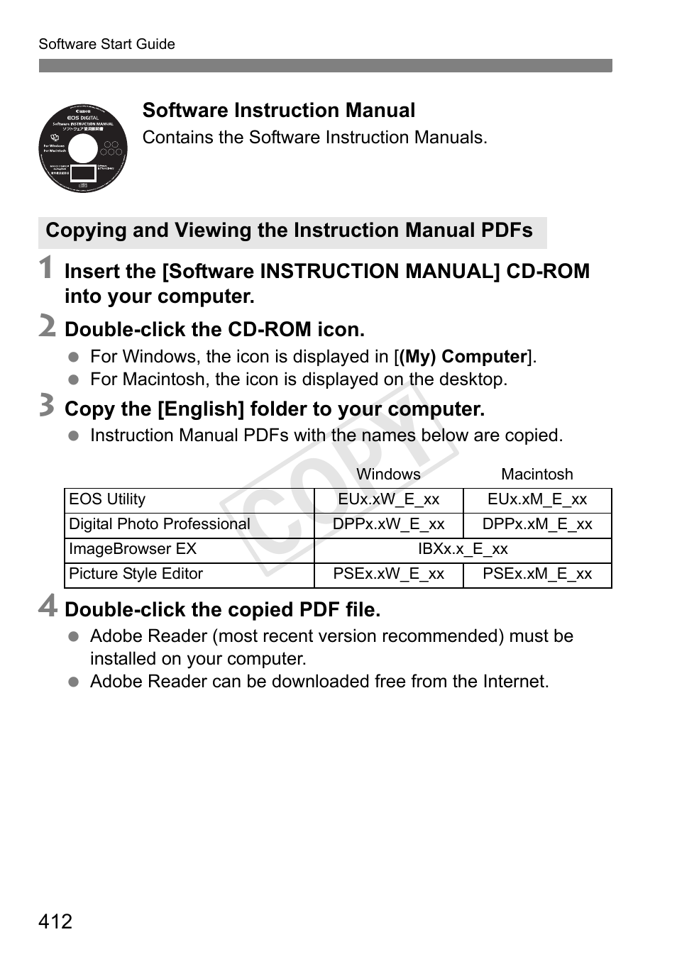 Cop y | Canon 1D X User Manual | Page 412 / 420