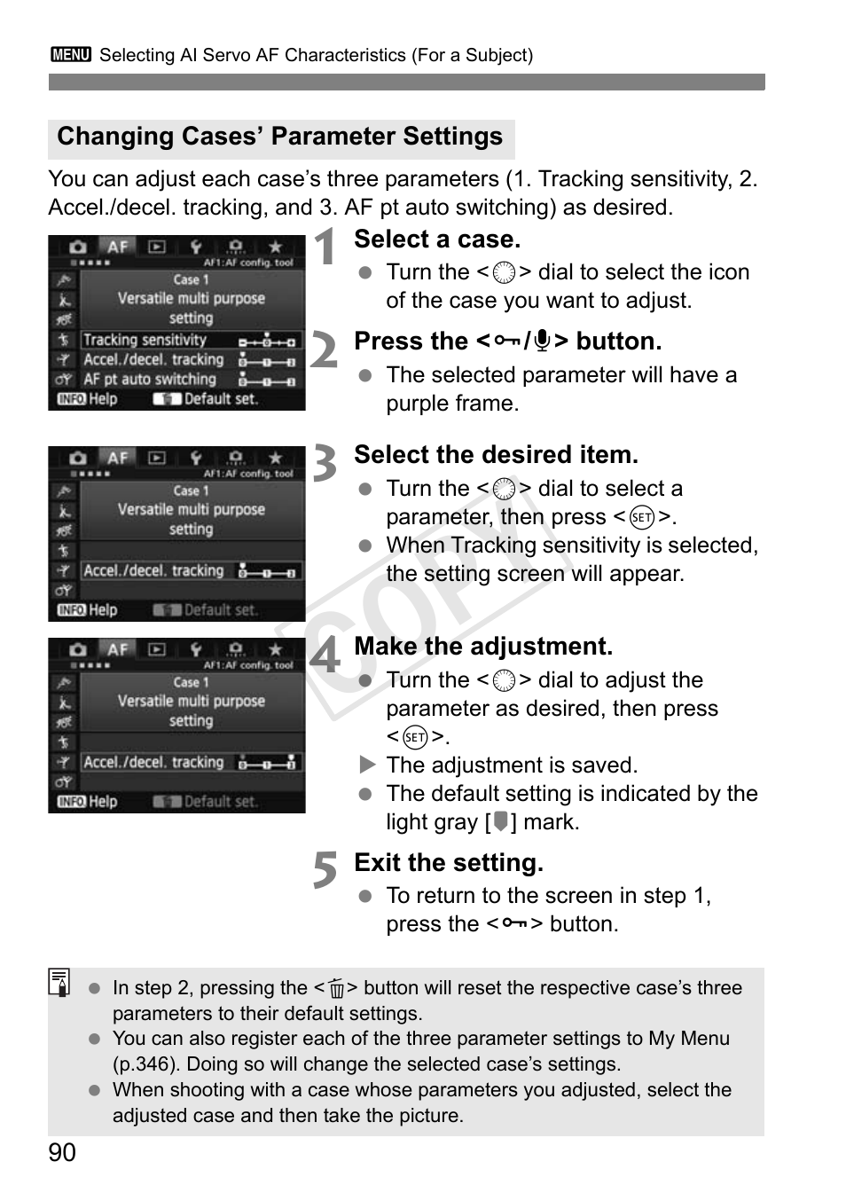 Cop y | Canon 1D X User Manual | Page 90 / 420