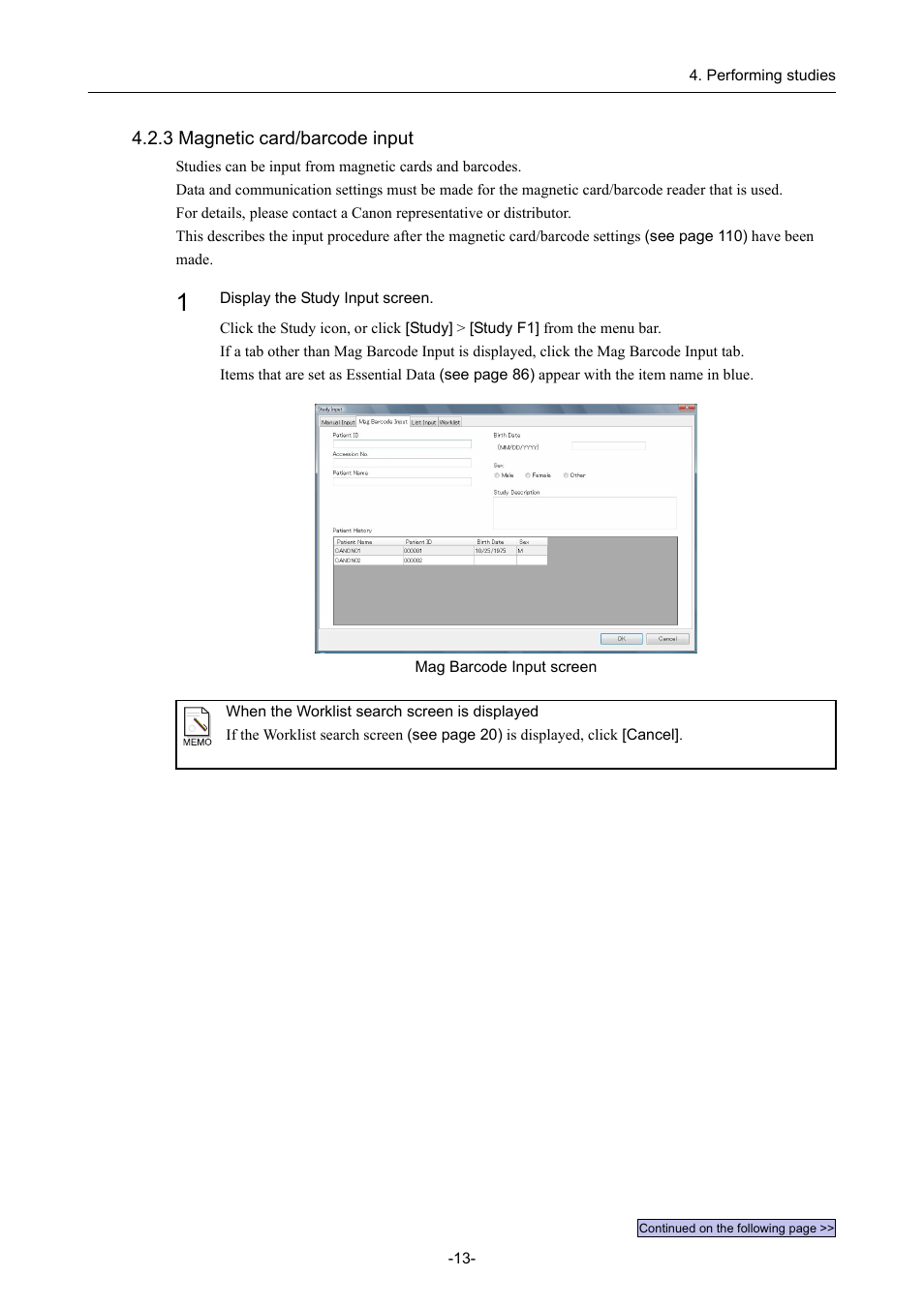 3 magnetic card/barcode input | Canon CR-1 MARK II User Manual | Page 21 / 138