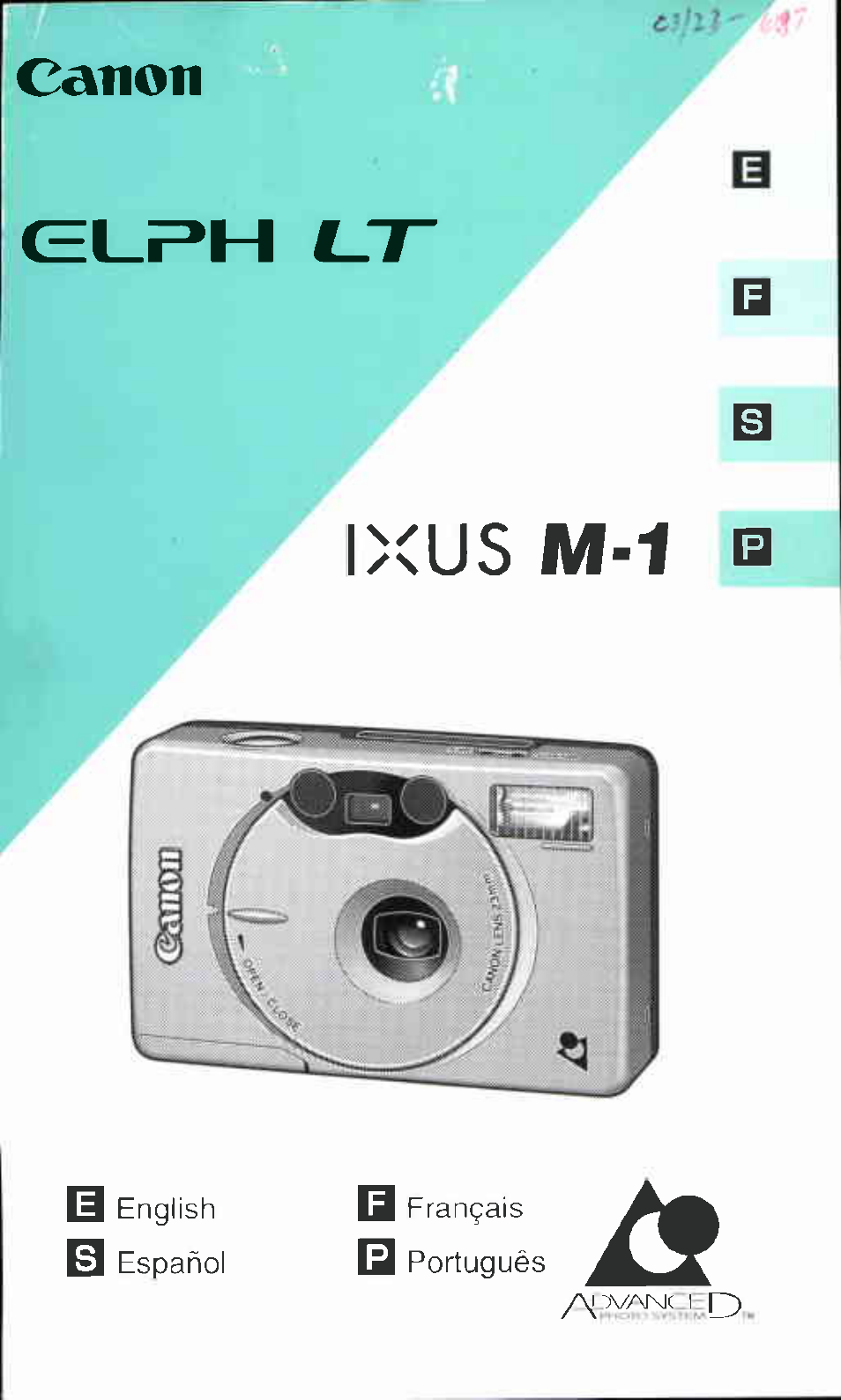 Canon Ixus M 1 User Manual | 50 pages