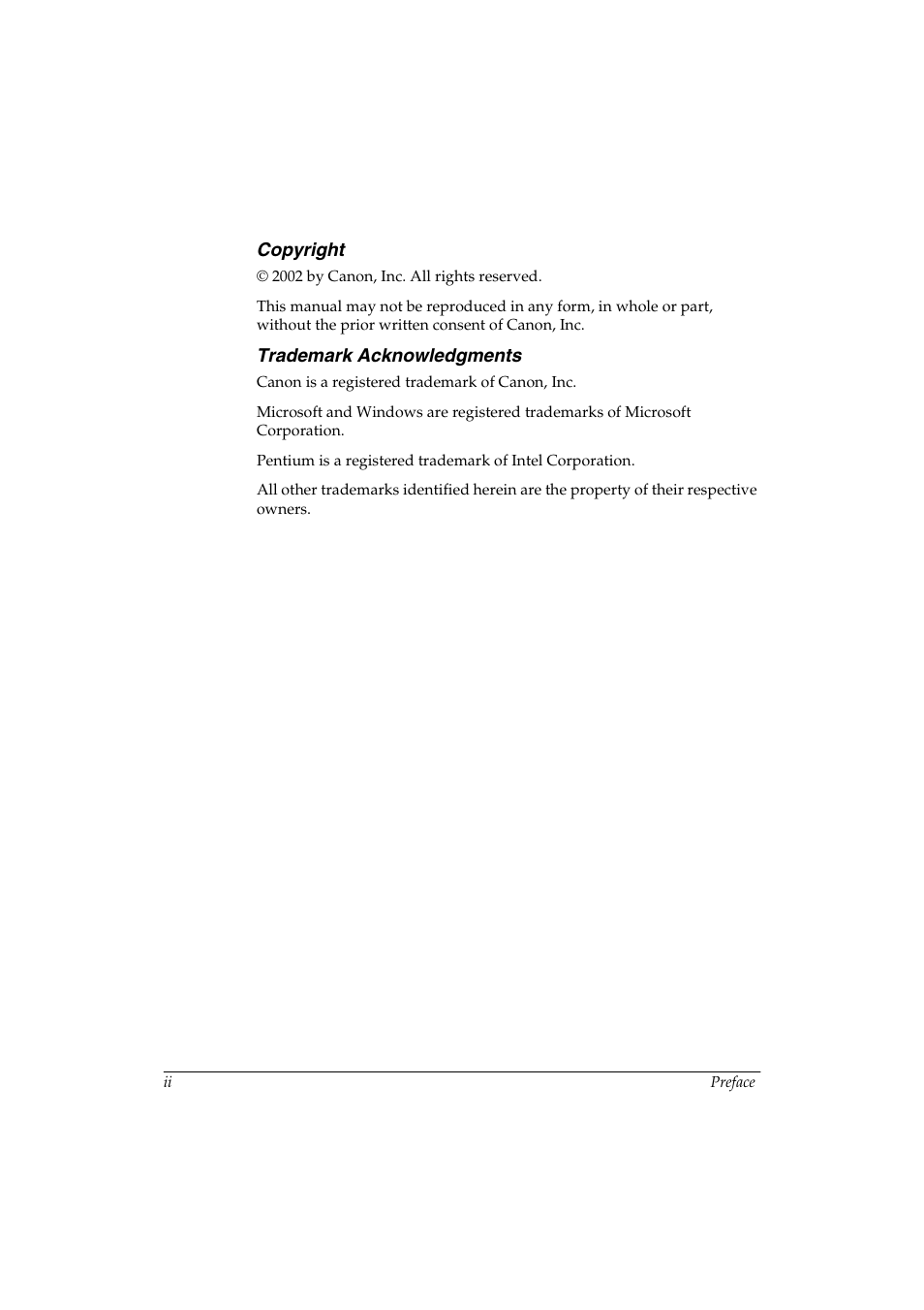Canon FAX-L290 User Manual | Page 2 / 66