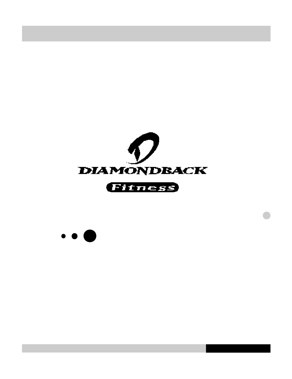 Diamondback Fitness 660Tm User Manual | Page 3 / 23