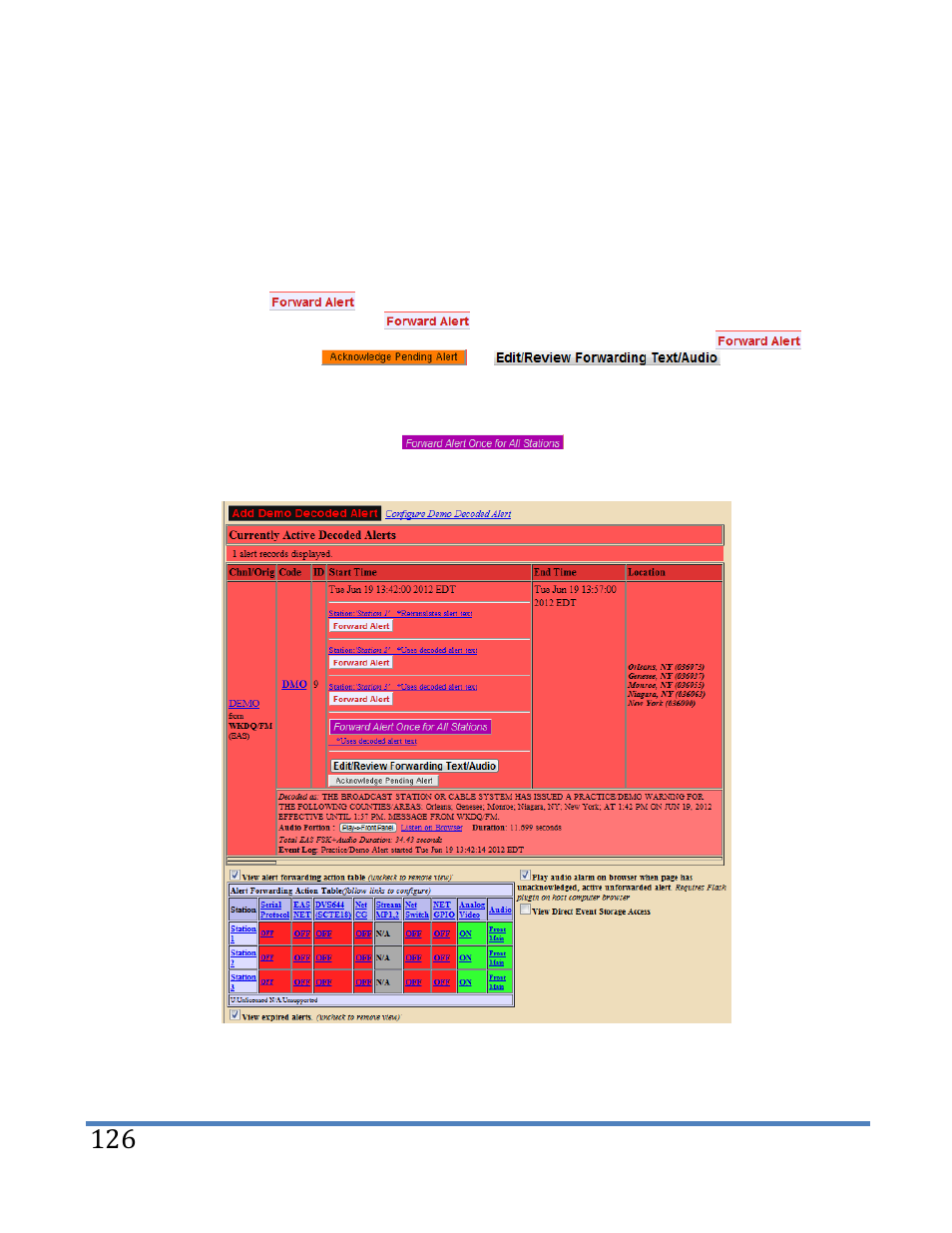 Digital Alert Systems DASDEC-II MANUAL User Manual | Page 132 / 171