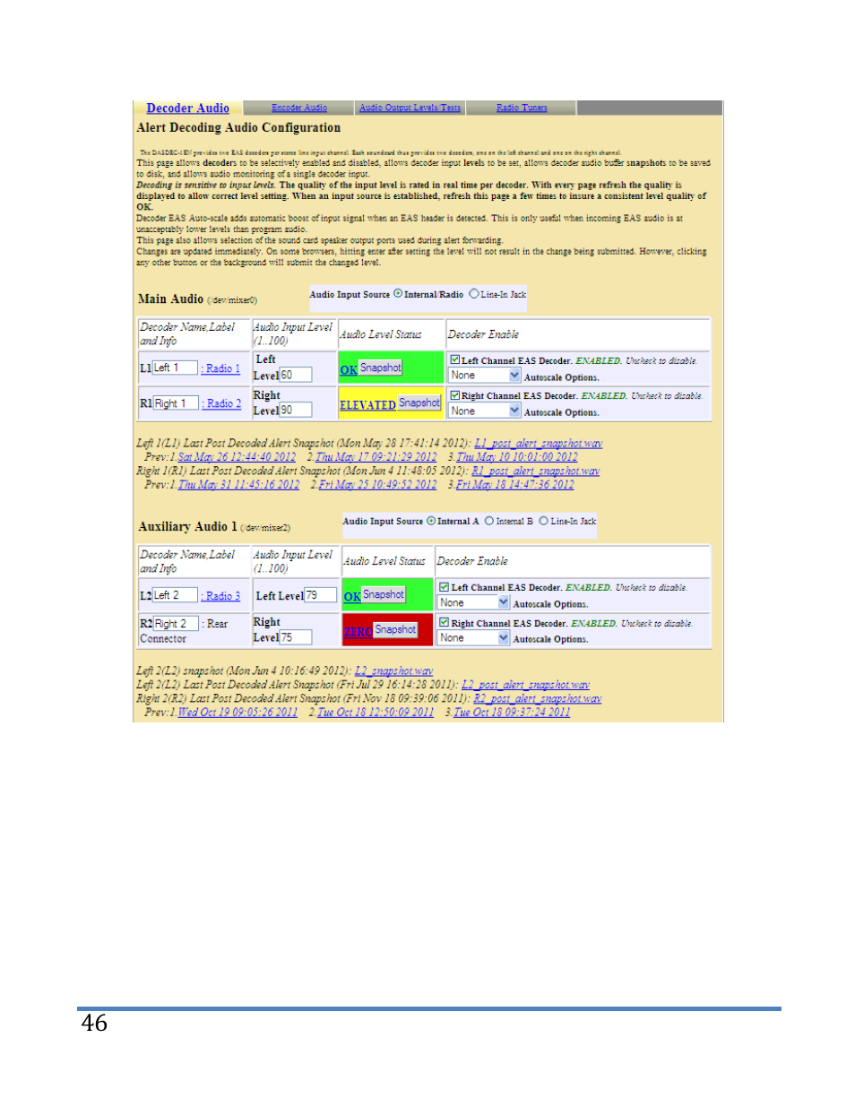 Digital Alert Systems DASDEC-II MANUAL User Manual | Page 52 / 171