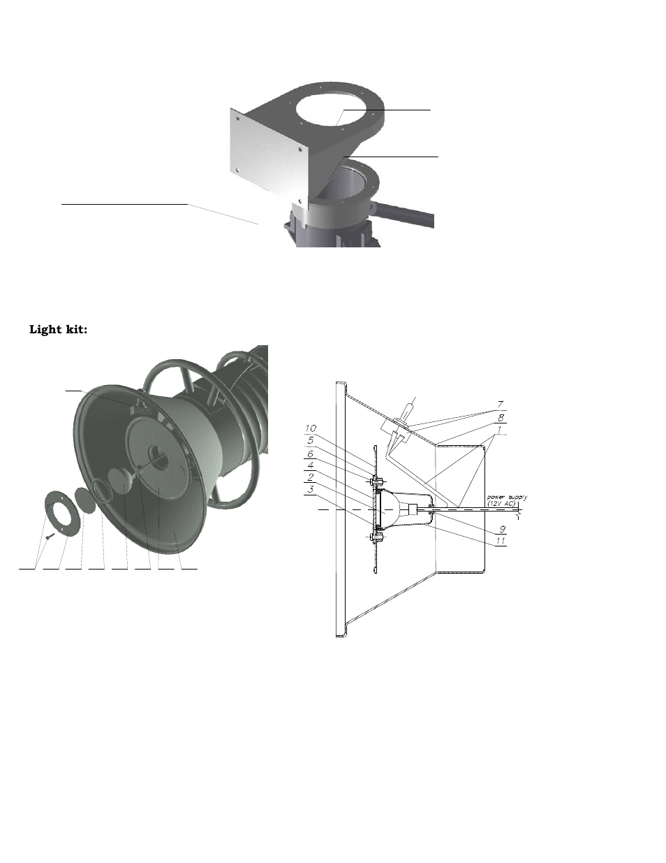 Light kit | ENVIROMAC 103 Snorkvac User Manual | Page 11 / 44