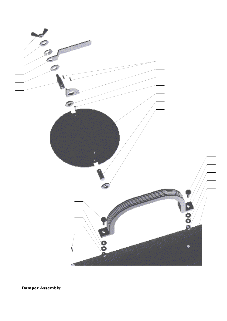 Damper assembly | ENVIROMAC 103 Snorkvac User Manual | Page 19 / 44