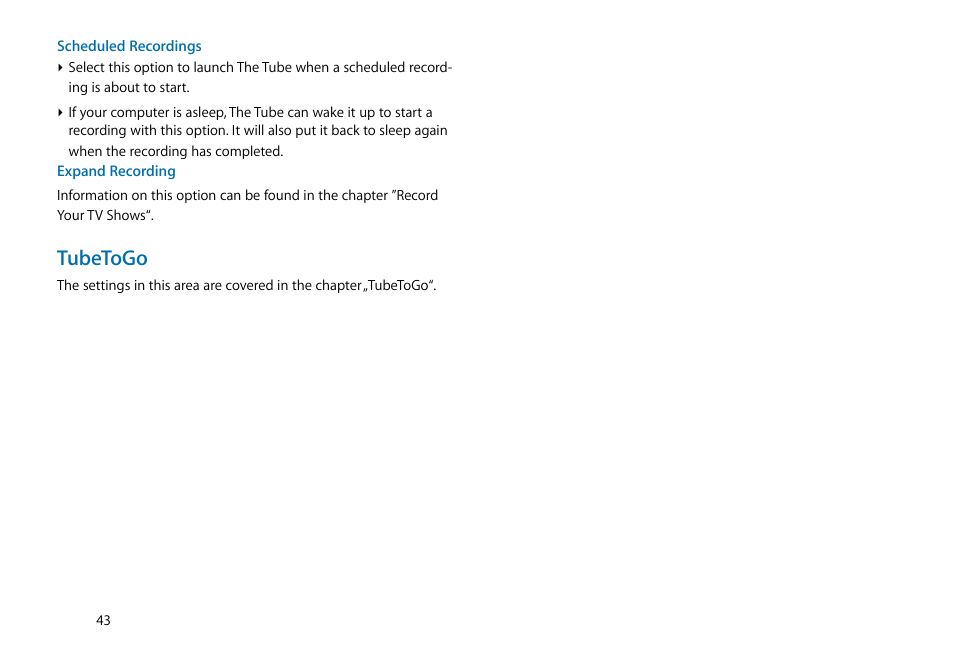 Tubetogo | equinux The Tube 2.11.4 User Manual | Page 43 / 58