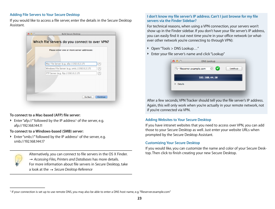 equinux VPN Tracker 8.1.1 User Manual | Page 23 / 83
