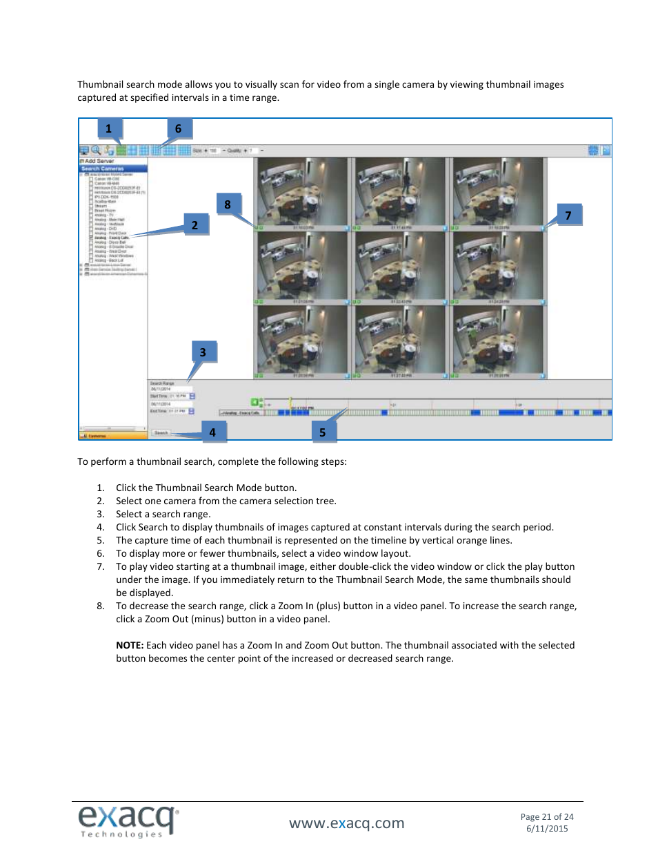 Exacq exacqVision Web Service User Manual User Manual | Page 21 / 24