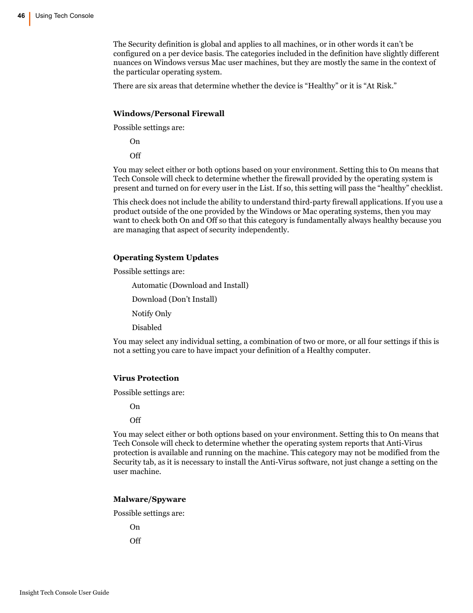 Faronics Insight Tech Console User Manual | Page 46 / 54