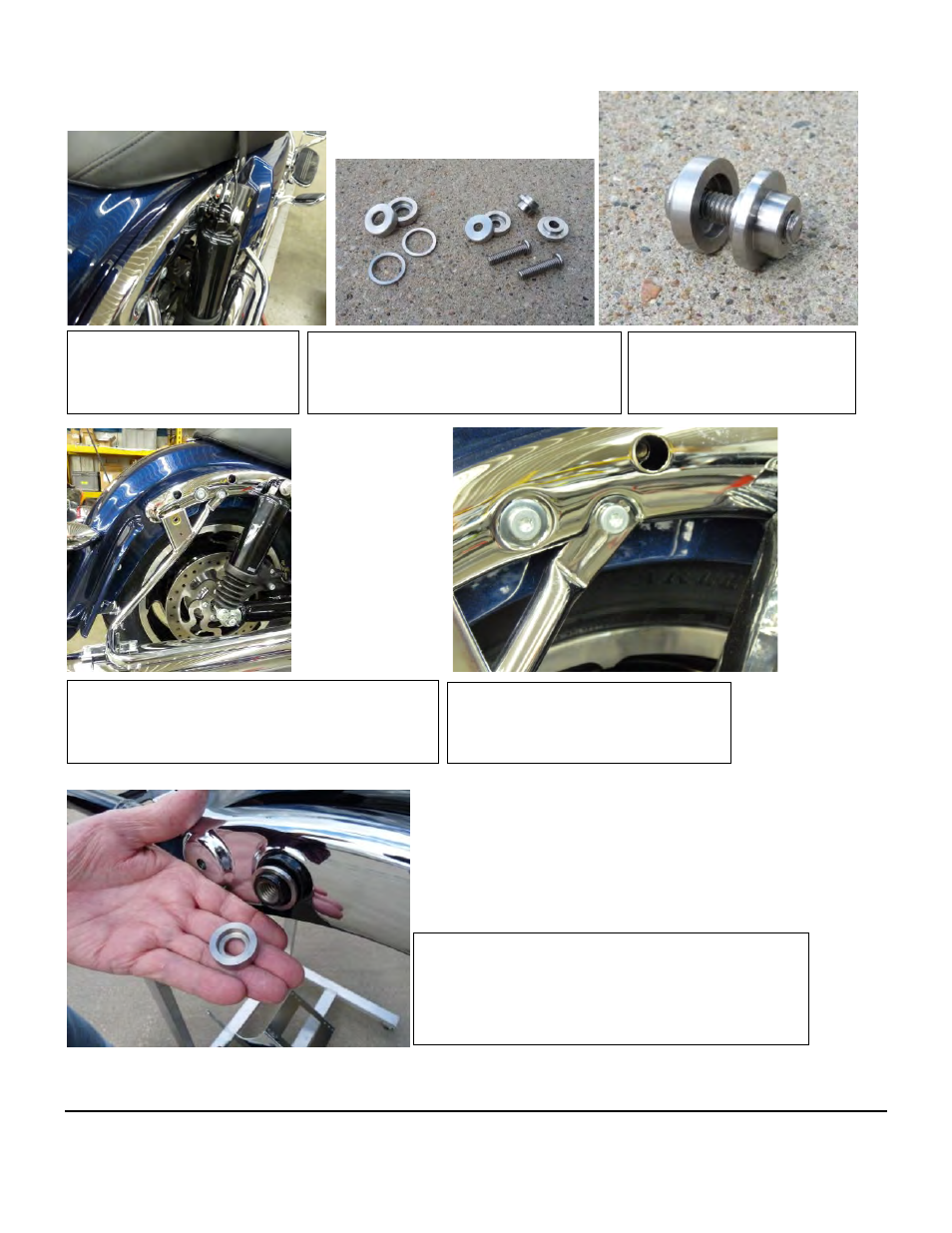 Fat Bagger 500 REMOVABLE TOURPAK MOUNT User Manual | Page 8 / 9
