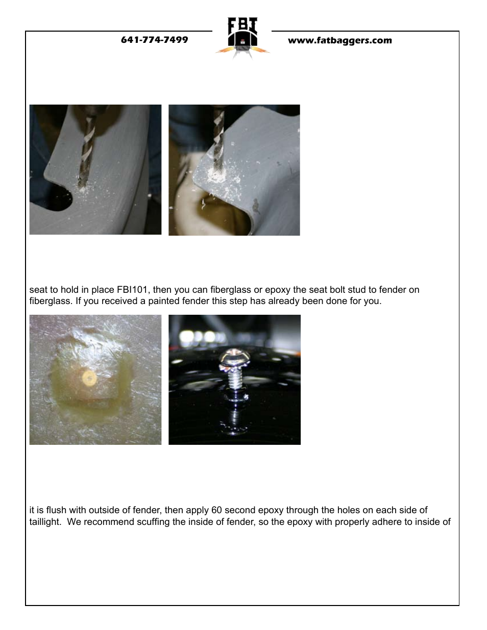 Fat Bagger 200MM FAT TIRE KIT 2008 User Manual | Page 14 / 20