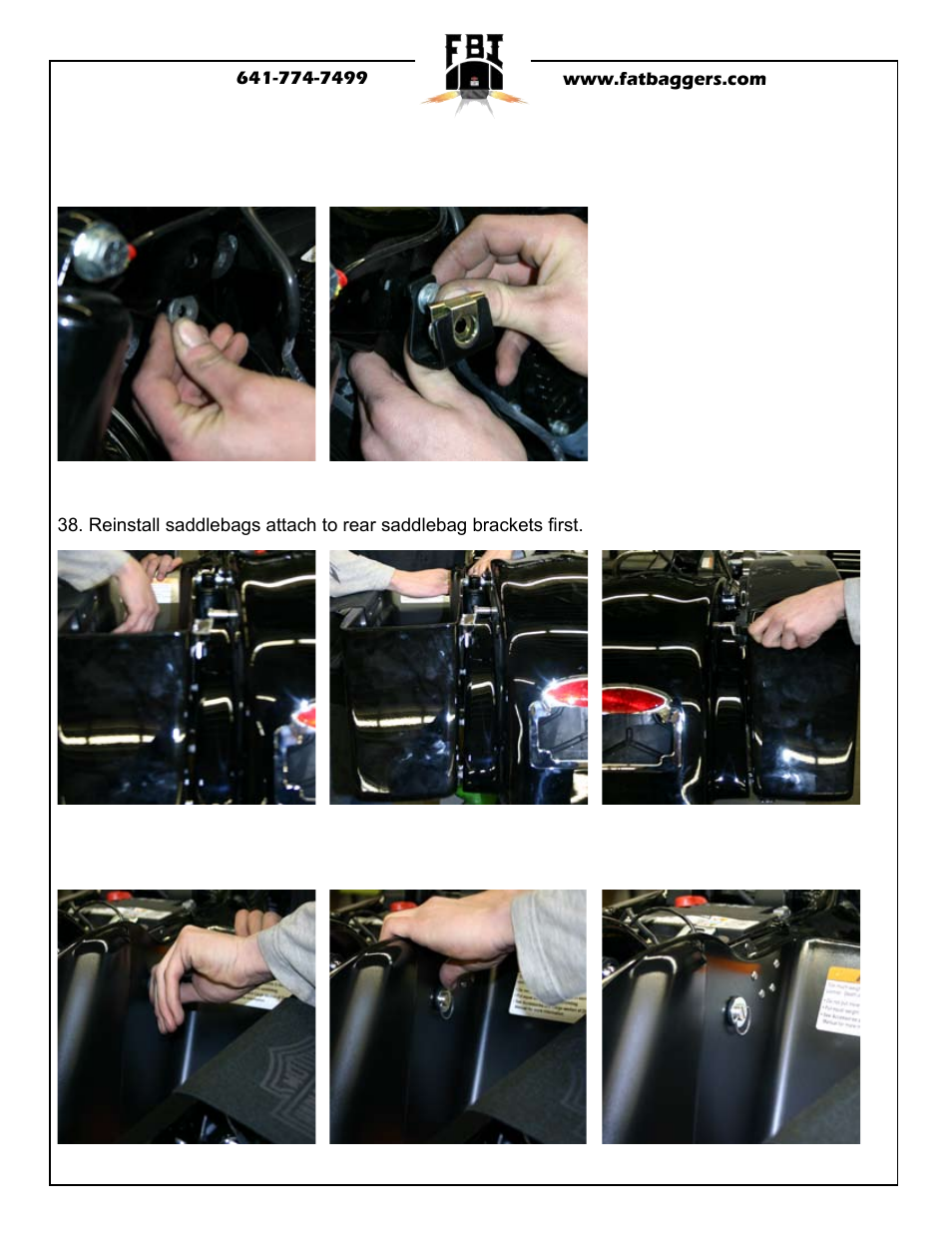 Fat Bagger 200MM FAT TIRE KIT 2008 User Manual | Page 16 / 20