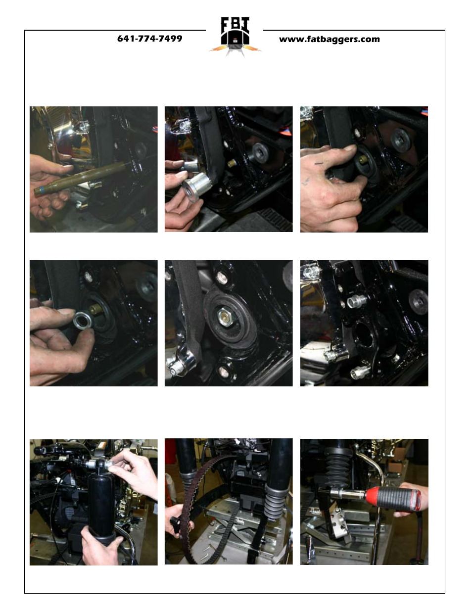 Fat Bagger 200MM FAT TIRE KIT 2008 User Manual | Page 6 / 20