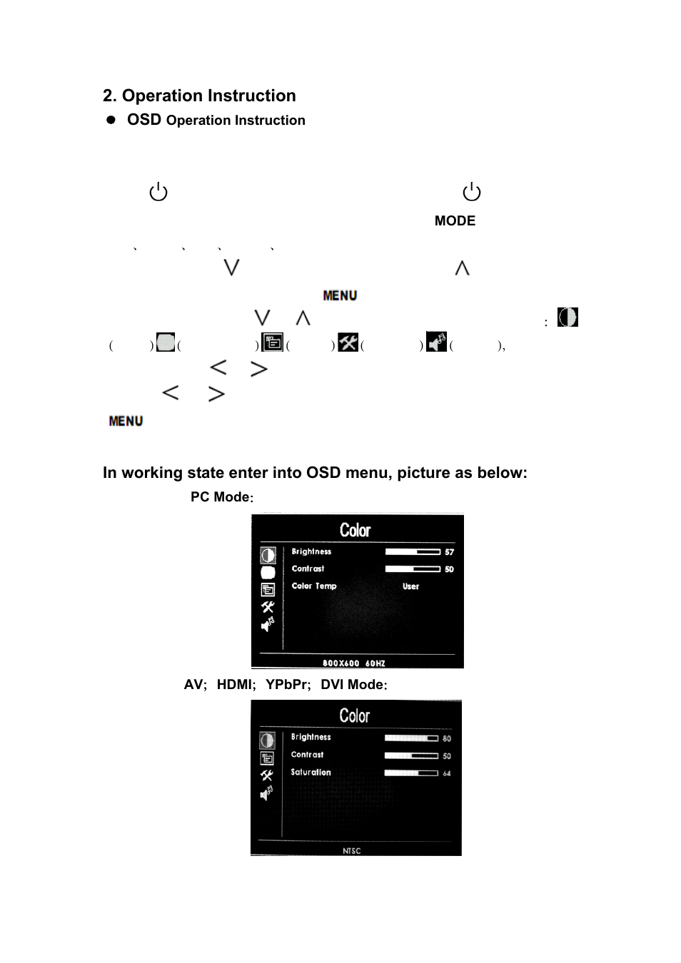 Operation instruction | Feelworld FW100AHT User Manual | Page 9 / 17
