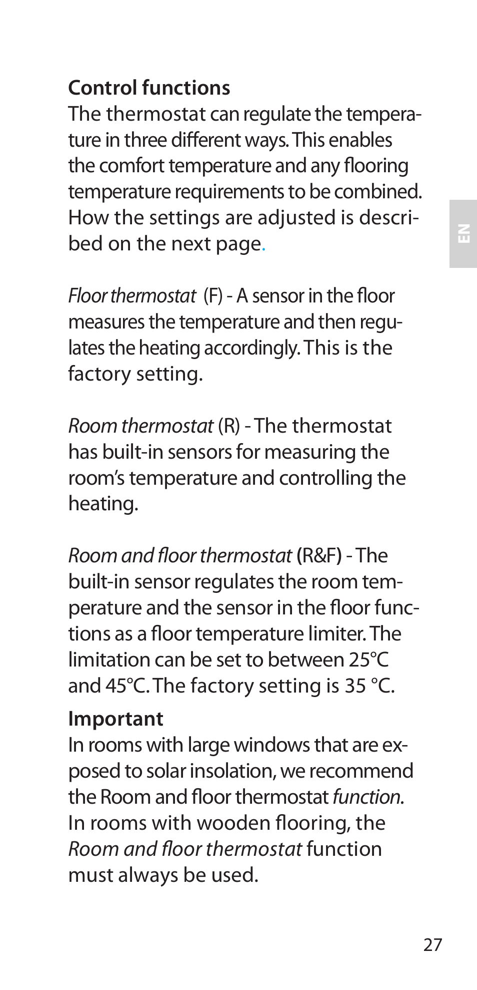 Fenix Therm 105 User Manual | Page 29 / 84