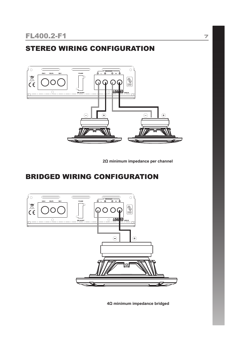 Fli Audio FL400.2-F1 User Manual | Page 7 / 16