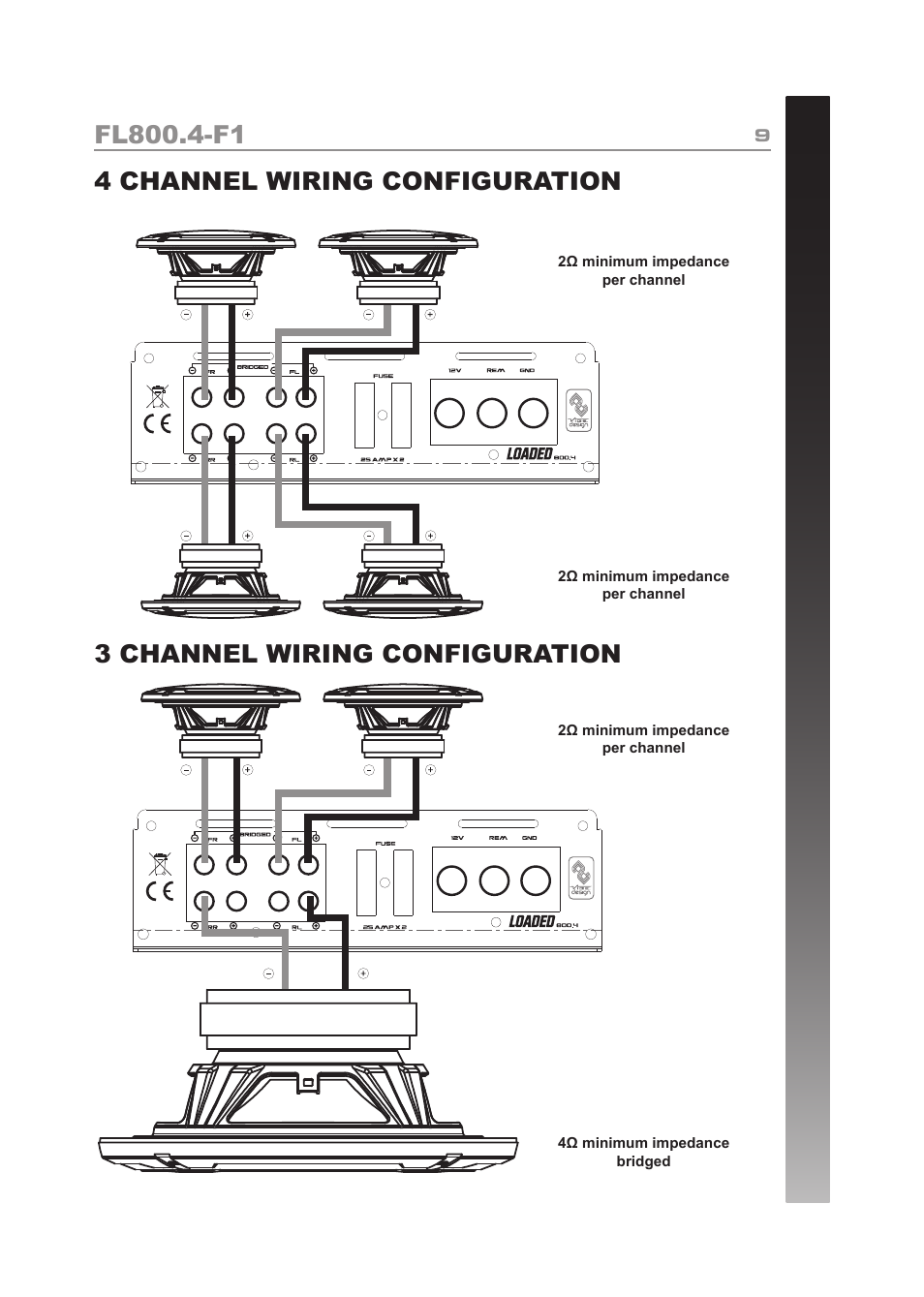 Fli Audio FL400.2-F1 User Manual | Page 9 / 16