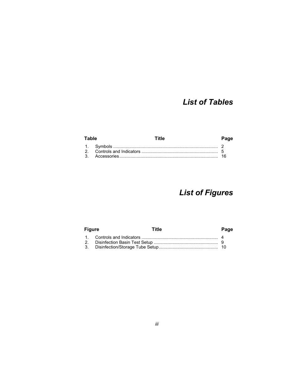 List of tables, List of figures | Fluke Biomedical ULT800 User Manual | Page 9 / 26