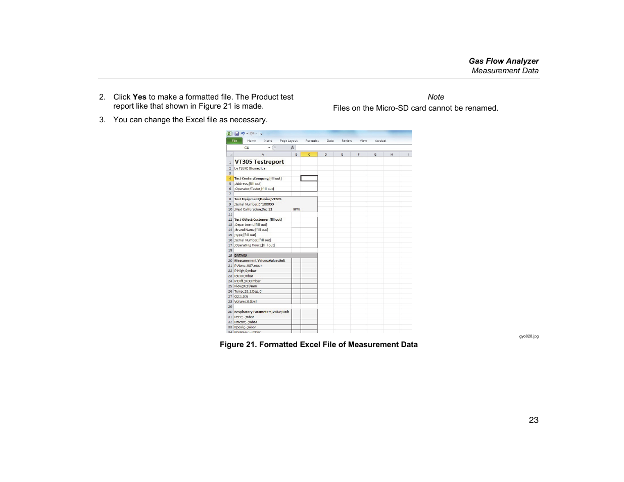 Fluke Biomedical VT305 User Manual | Page 37 / 74