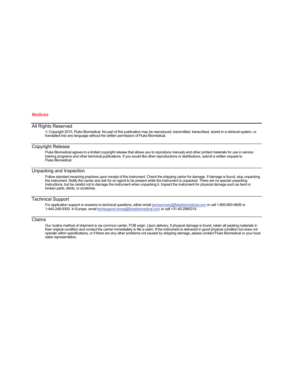 Fluke Biomedical ProSim 4 Getting Started User Manual | Page 3 / 32