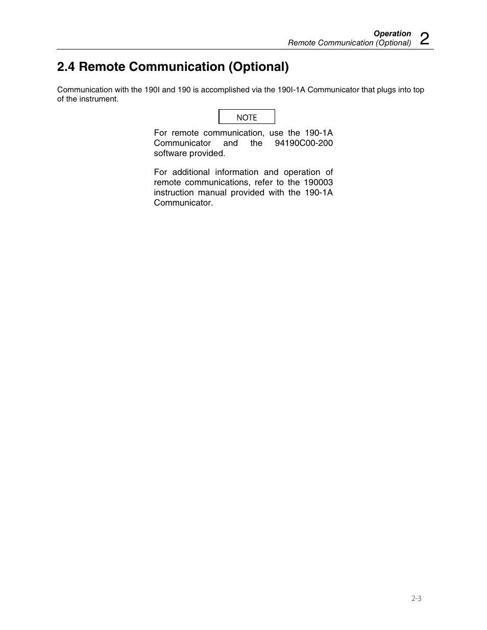 4 remote communication (optional) | Fluke Biomedical 190I User Manual | Page 19 / 28