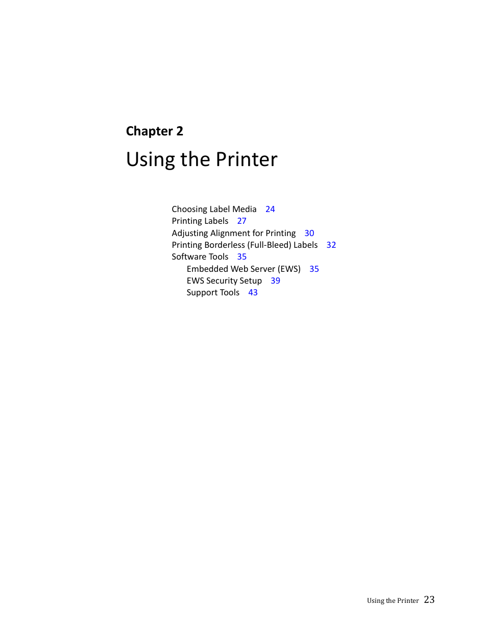 Using the printer, Chapter 2 | Formax ColorMaxLP Operator Manual User Manual | Page 23 / 86