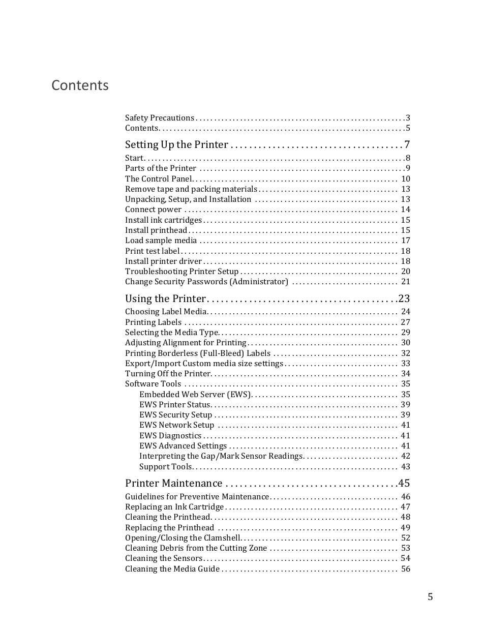 Formax ColorMaxLP Operator Manual User Manual | Page 5 / 86