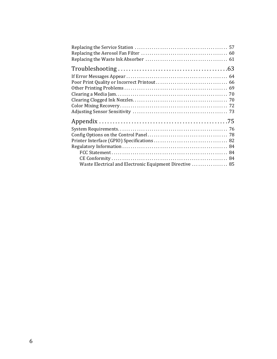 Formax ColorMaxLP Operator Manual User Manual | Page 6 / 86