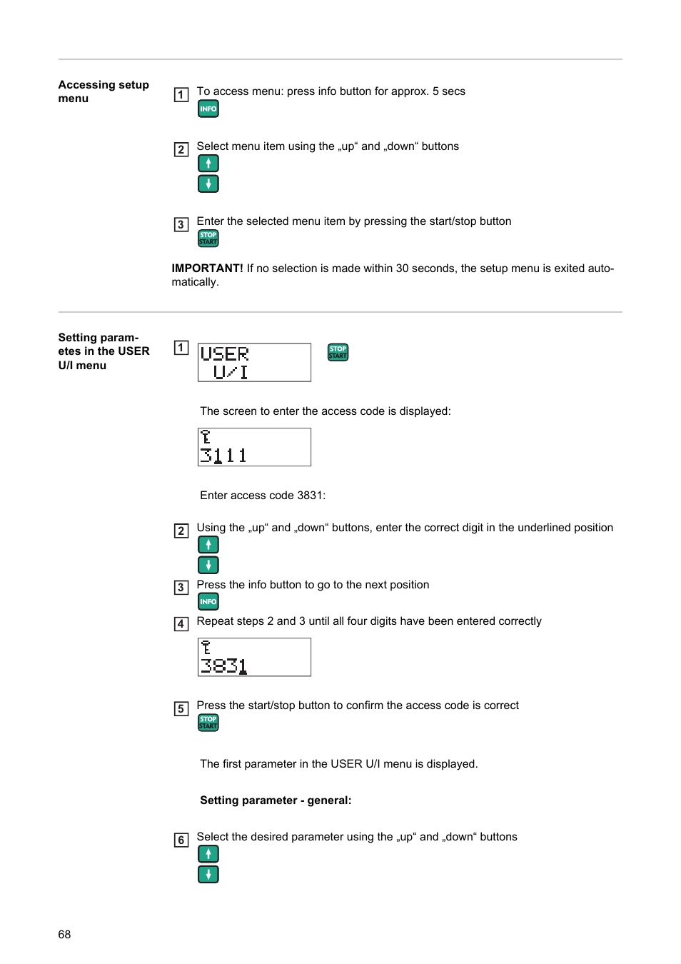 Fronius Acctiva Professional Flash User Manual | Page 70 / 160
