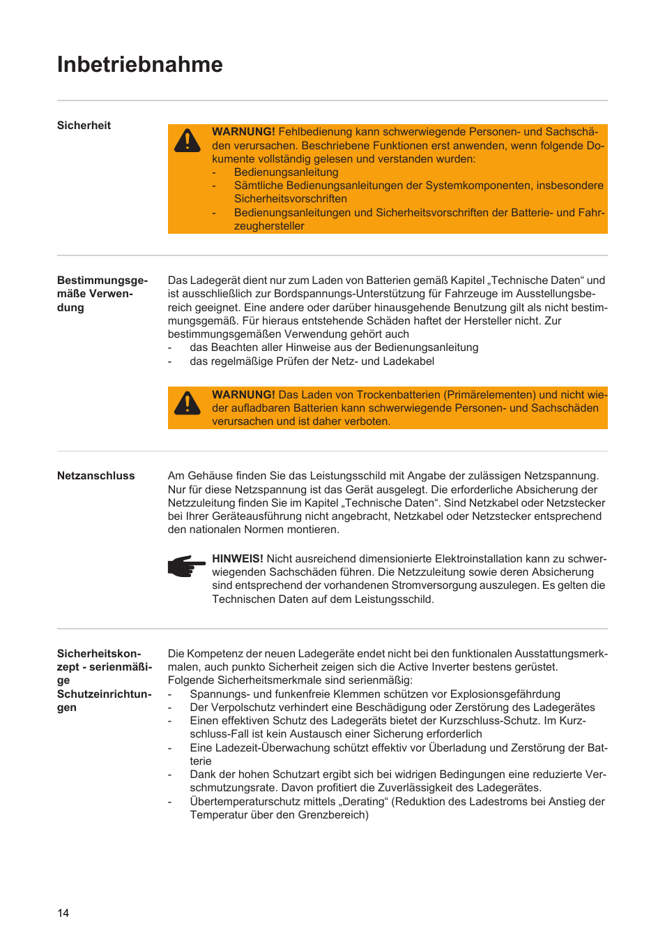 Inbetriebnahme | Fronius Acctiva Seller User Manual | Page 16 / 188