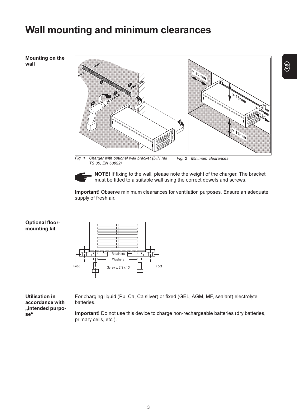 Wall mounting and minimum clearances | Fronius Selectiva Eco User Manual | Page 27 / 84