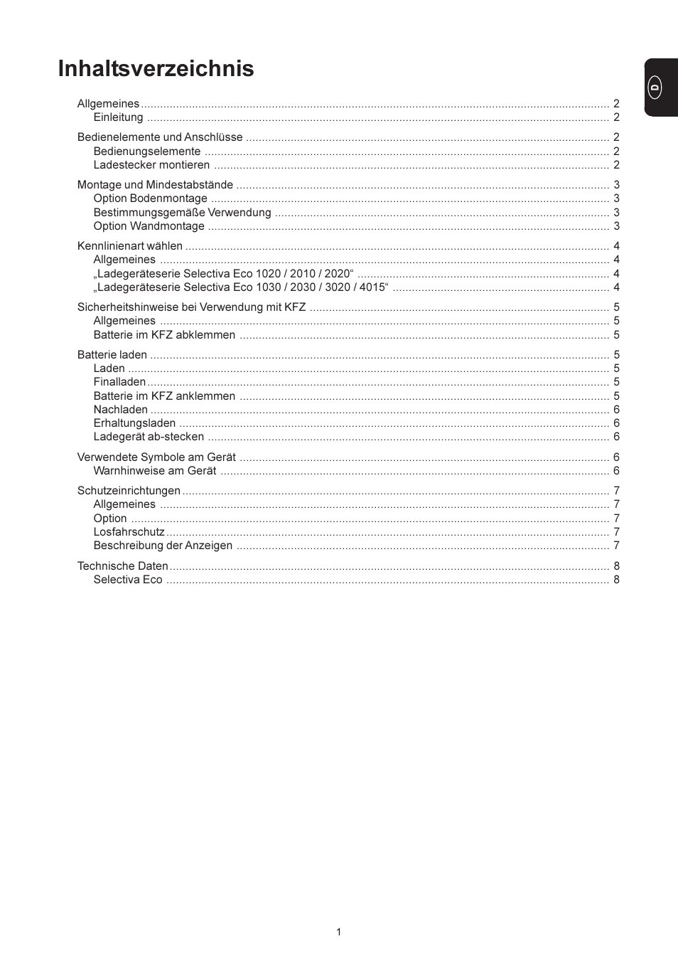 Fronius Selectiva Eco User Manual | Page 9 / 84