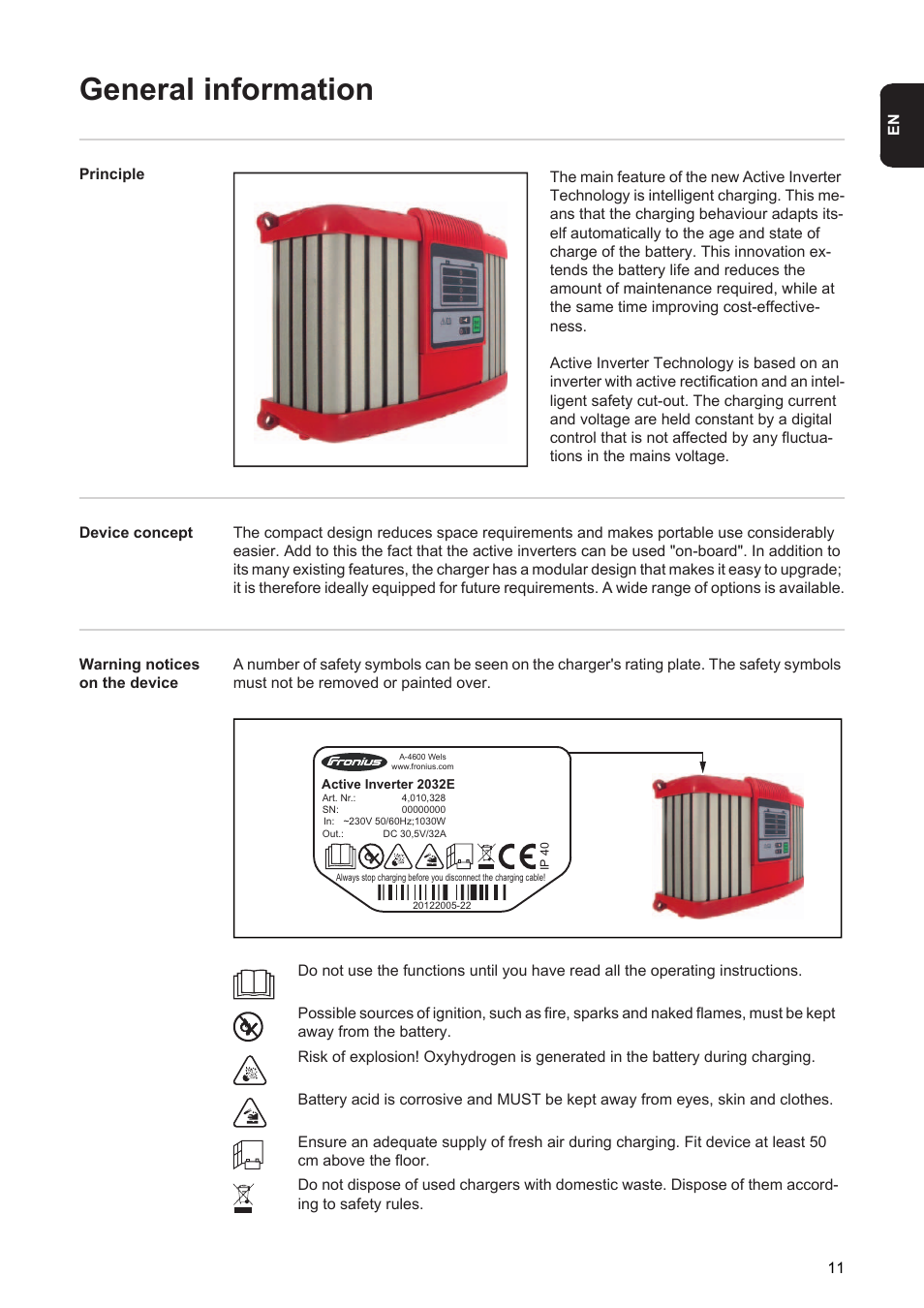General information | Fronius Selectiva User Manual | Page 13 / 28
