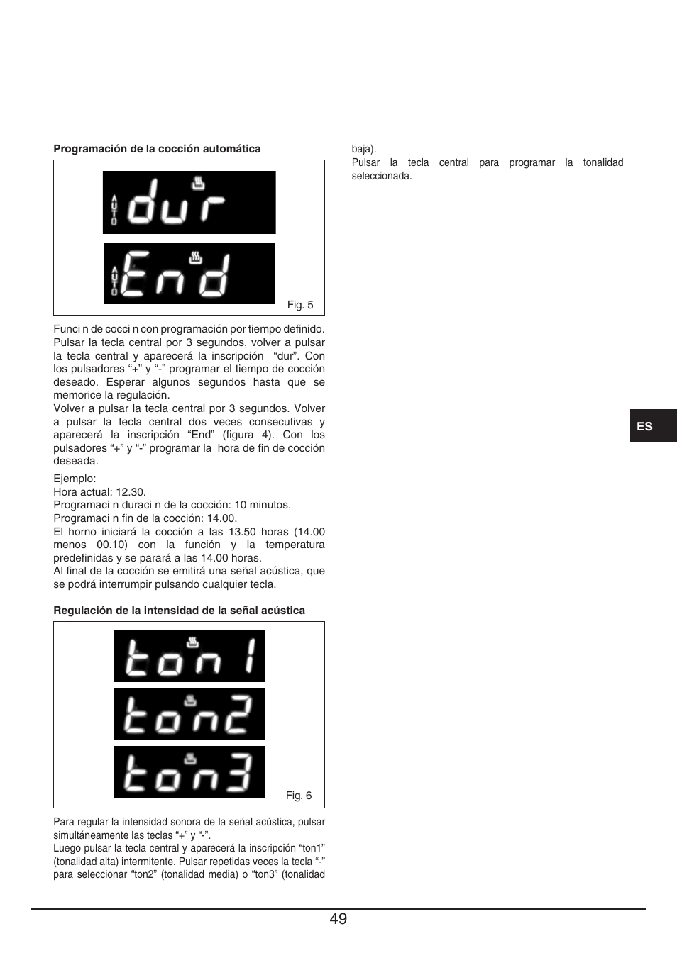 Fulgor Milano QO 6009 PT User Manual | Page 49 / 64