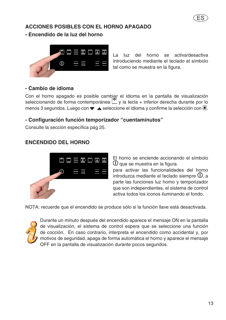 Fulgor Milano SPO 6213 User Manual | Page 129 / 270